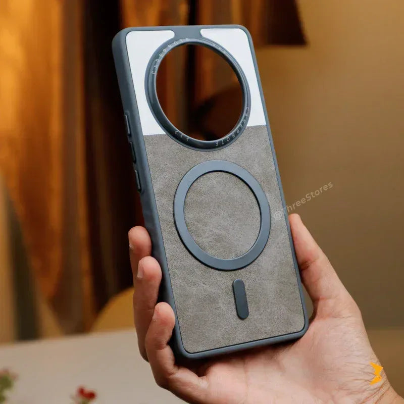 Clint Leather Magsafe Case Realme 14 Pro+ - Three