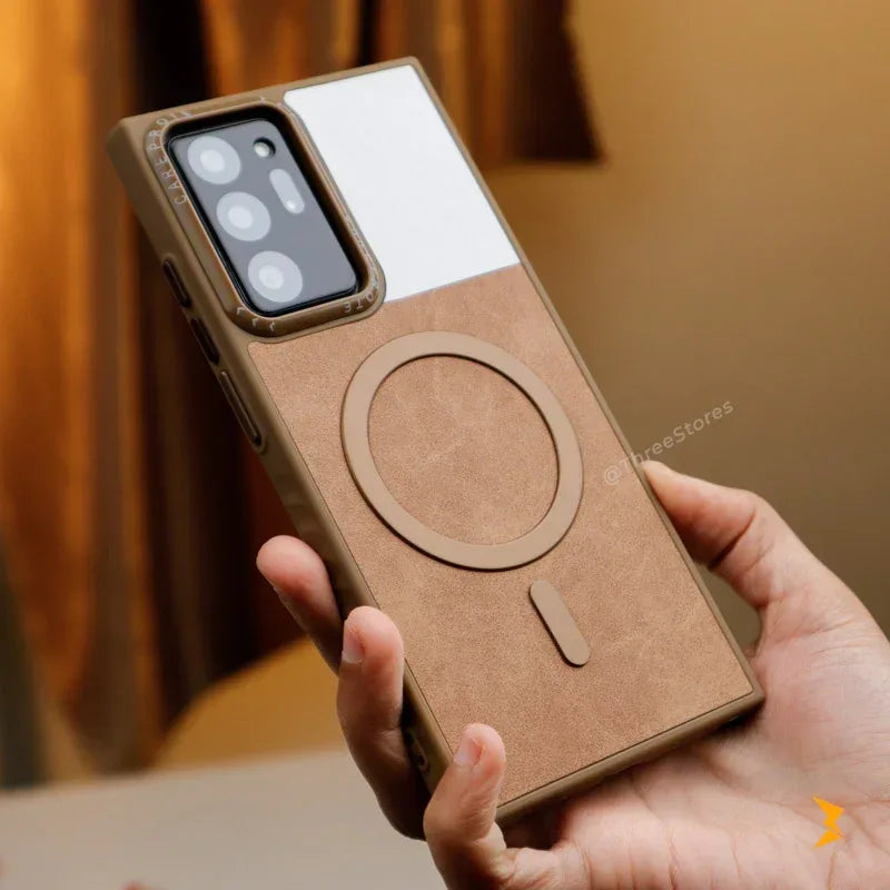 Clint Leather Magsafe Case Samsung Note 20 Ultra - Three