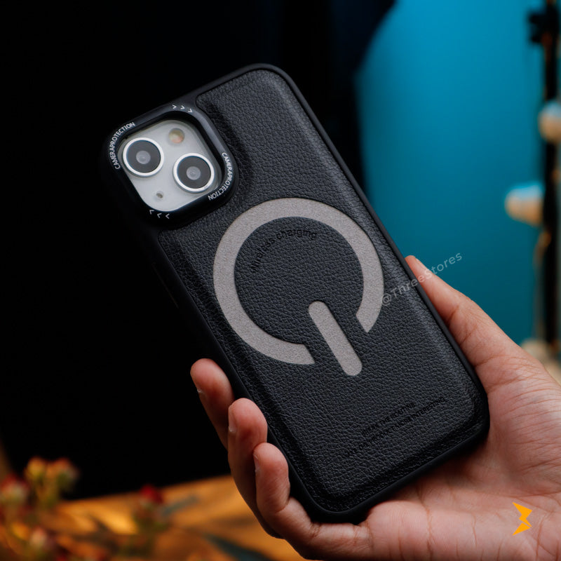 Power Leather Magsafe Case iPhone 13/14/15