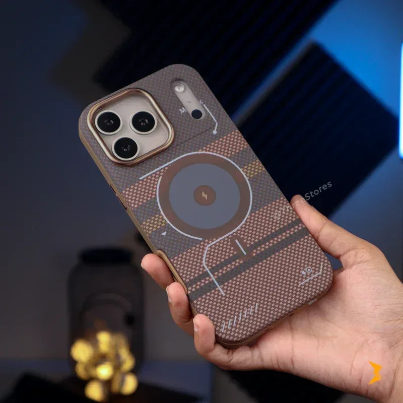 Face-off Transparent Magsafe Case iPhone 17 Pro - Three