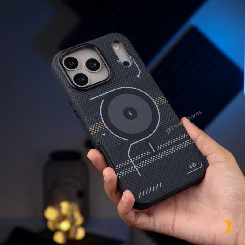 Face-off Transparent Magsafe Case iPhone 17 Pro - Three