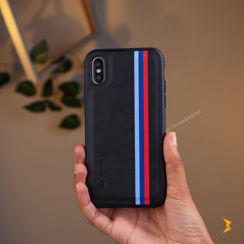 Minking Flag Leather Case iPhone X