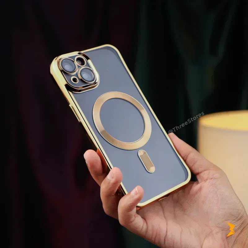 Glossy Magsafe Camera Protection Case iPhone 14 - Three