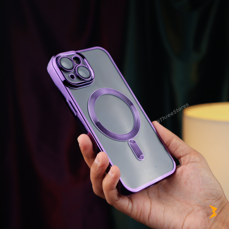Glossy Magsafe Camera Protection Case iPhone 15