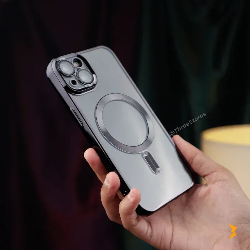 Glossy Magsafe Camera Protection Case iPhone 14 - Three