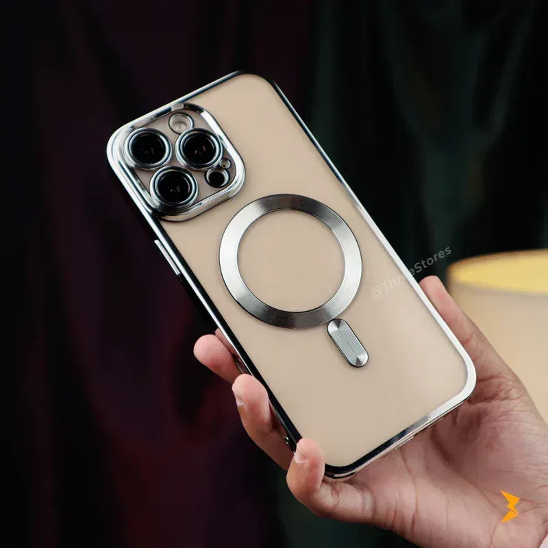 Glossy Magsafe Camera Protection Case iPhone 16 Pro Max - Three