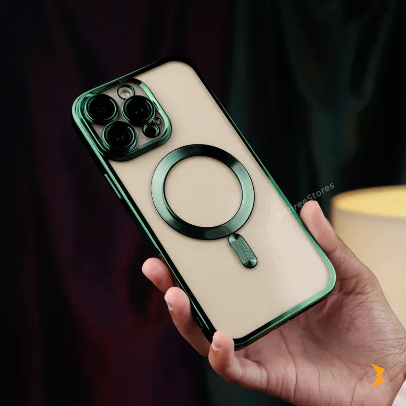 Glossy Magsafe Camera Protection Case iPhone 16 Pro Max - Three