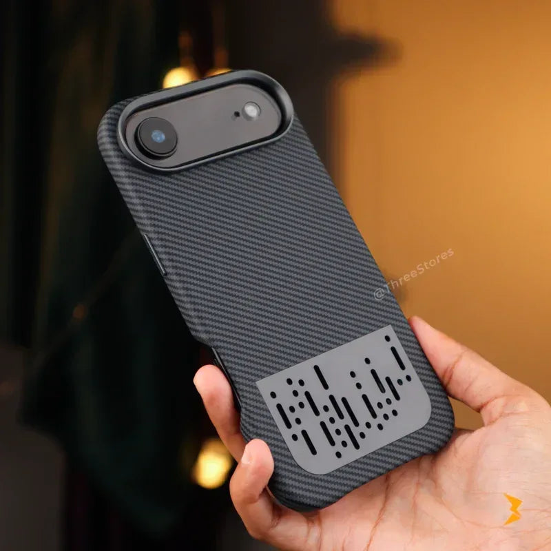 Air Vent Carbon Magsafe Case iPhone 17 Air - Three