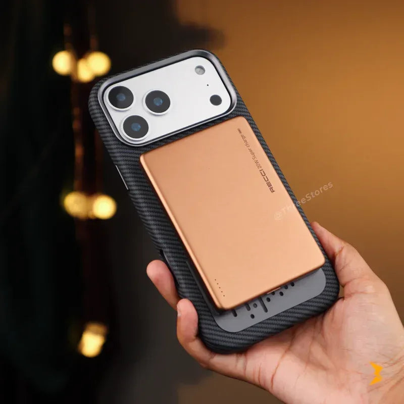 Air Vent Carbon Magsafe Case iPhone 17 Pro Max - Three