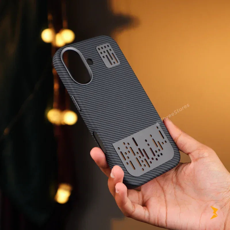 Air Vent Carbon Magsafe Case iPhone 17 - Three