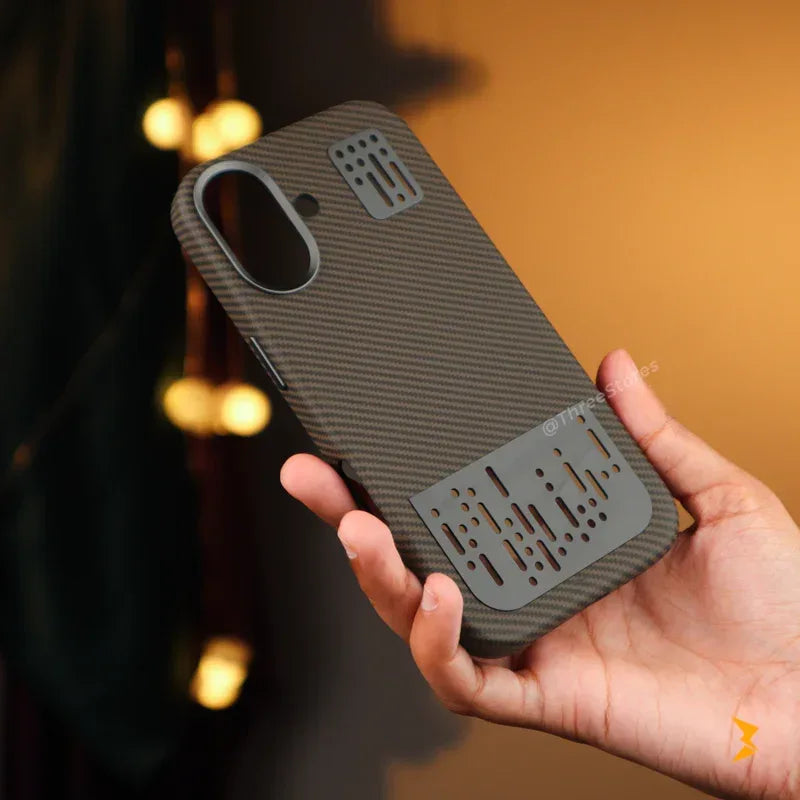 Air Vent Carbon Magsafe Case iPhone 17 - Three