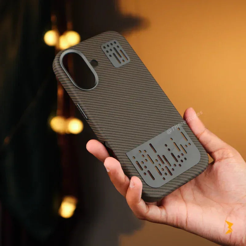 Air Vent Carbon Magsafe Case iPhone 17 - Three