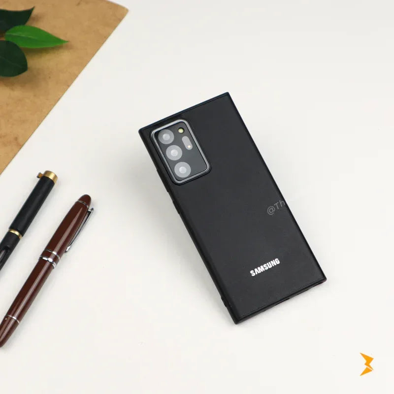 Slim Leather Case Samsung Note 20 Ultra - Three