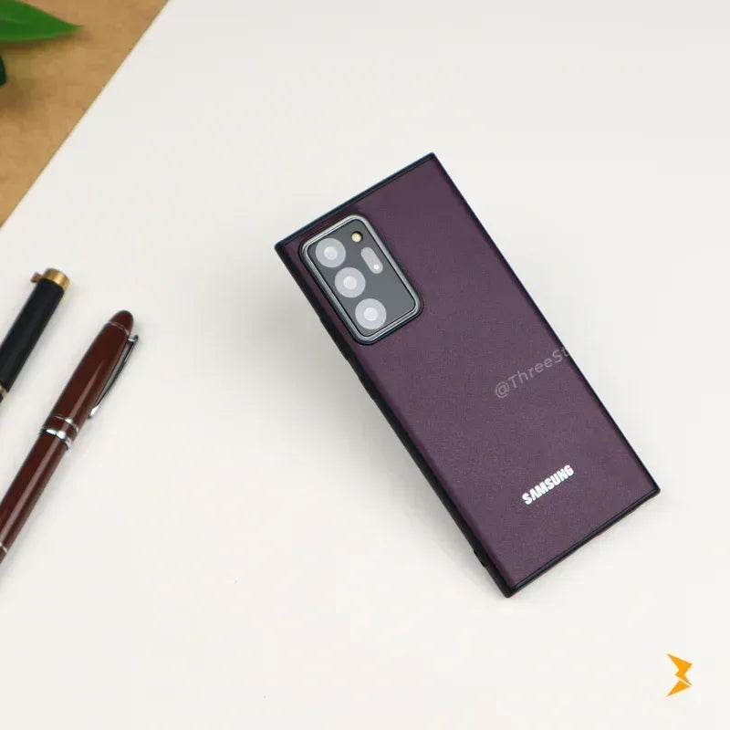 Slim Leather Case Samsung S23 Ultra - Three