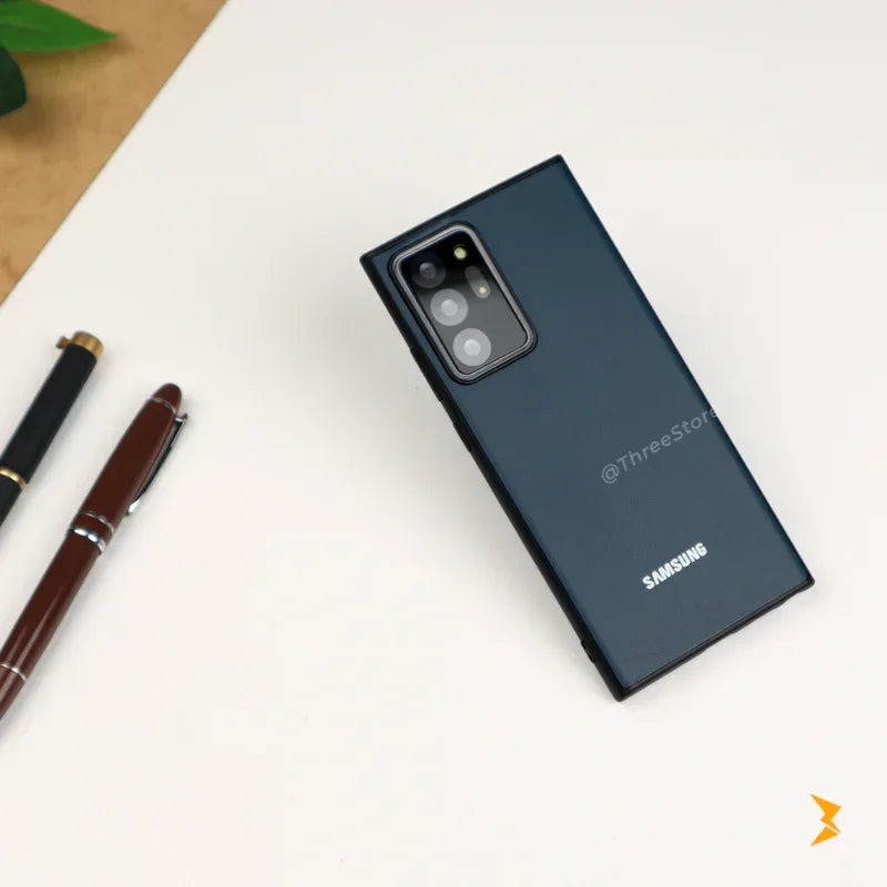 Slim Leather Case Samsung Note 20 Ultra - Three