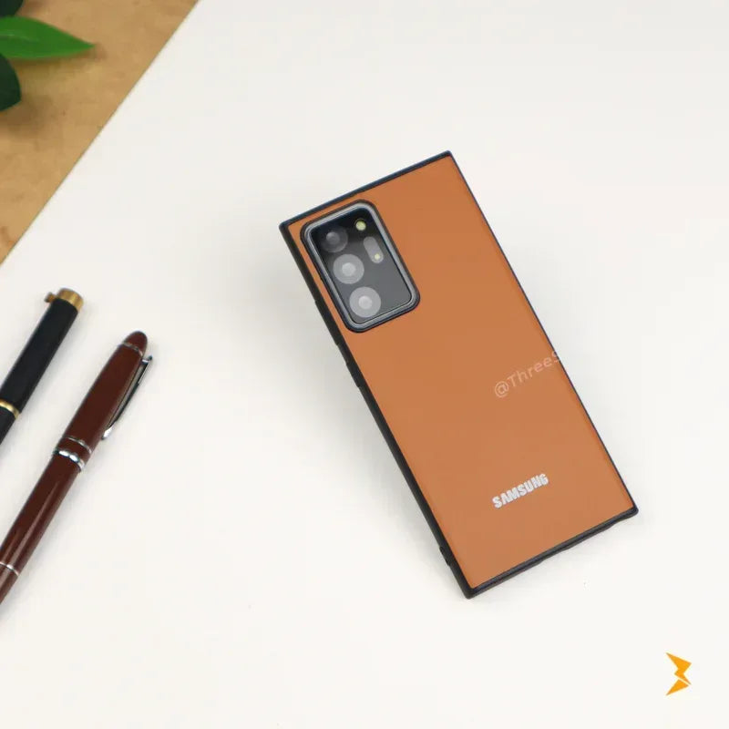 Slim Leather Case Samsung S23 Ultra - Three