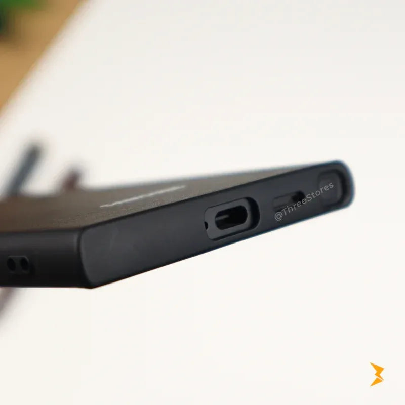 Slim Leather Case Samsung S22 Ultra - Three