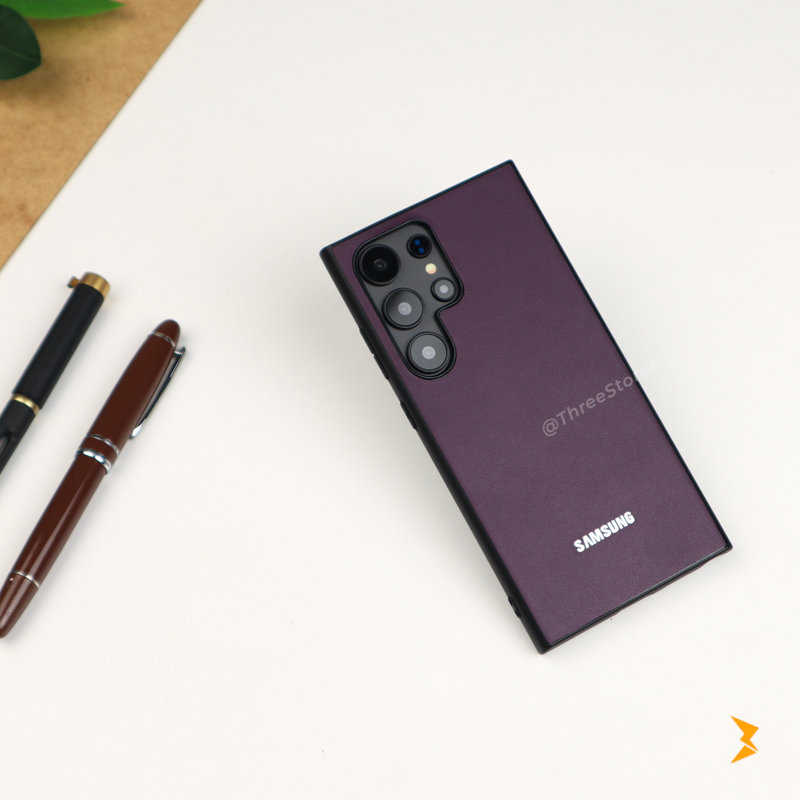 Slim Leather Case Samsung S22 Ultra