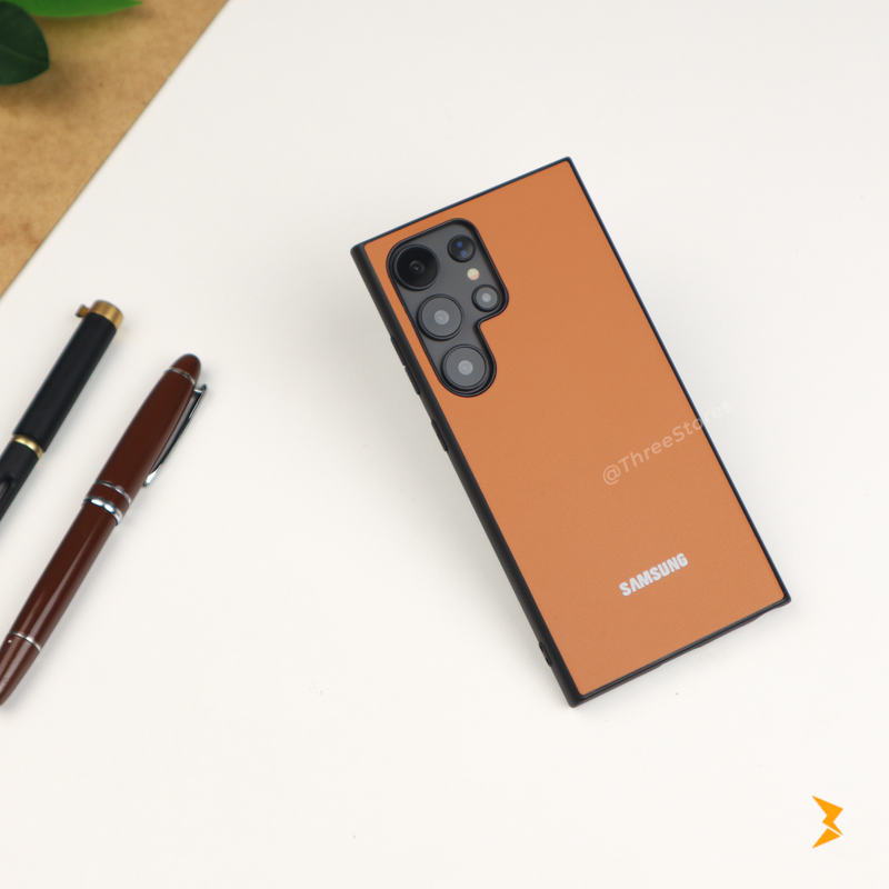 Slim Leather Case Samsung S22 Ultra