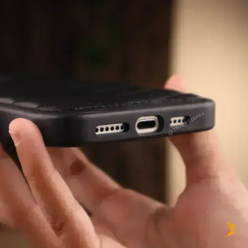 Armox Bump Leather Case iPhone 15 Pro Max - Three