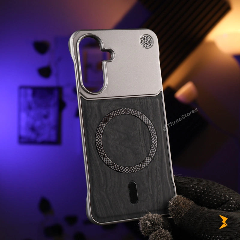 Nexar Wood Magsafe Case Samsung A55