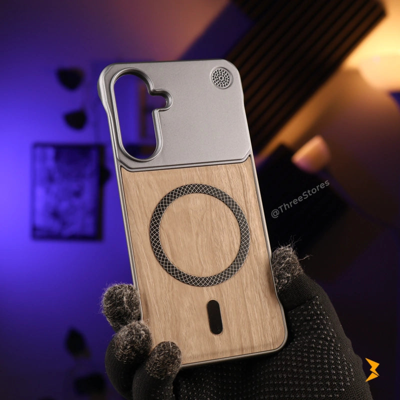 Nexar Wood Magsafe Case Samsung A55