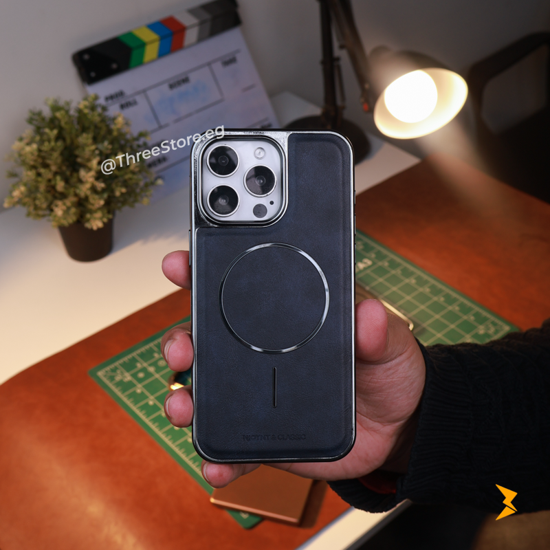 NJOYNY All-Round Leather Magsafe Case iPhone 16 Pro Max