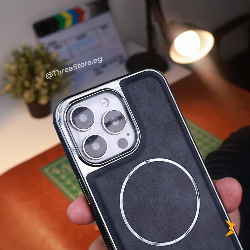NJOYNY All-Round Leather Magsafe Case iPhone 16 Pro Max