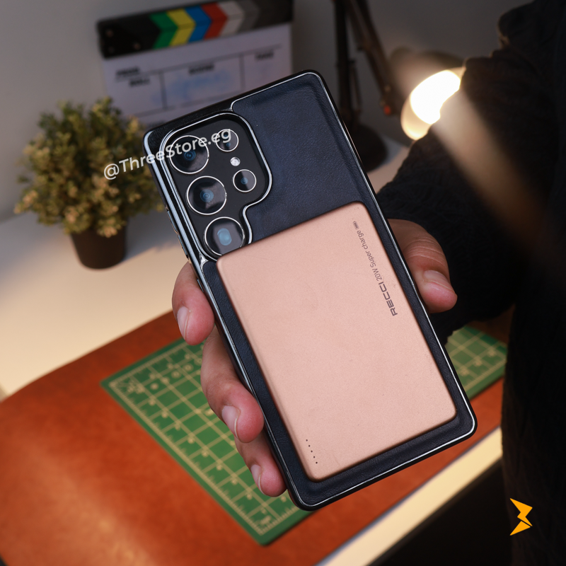 NJOYNY All-Round Leather Magsafe Case Samsung S25 Ultra