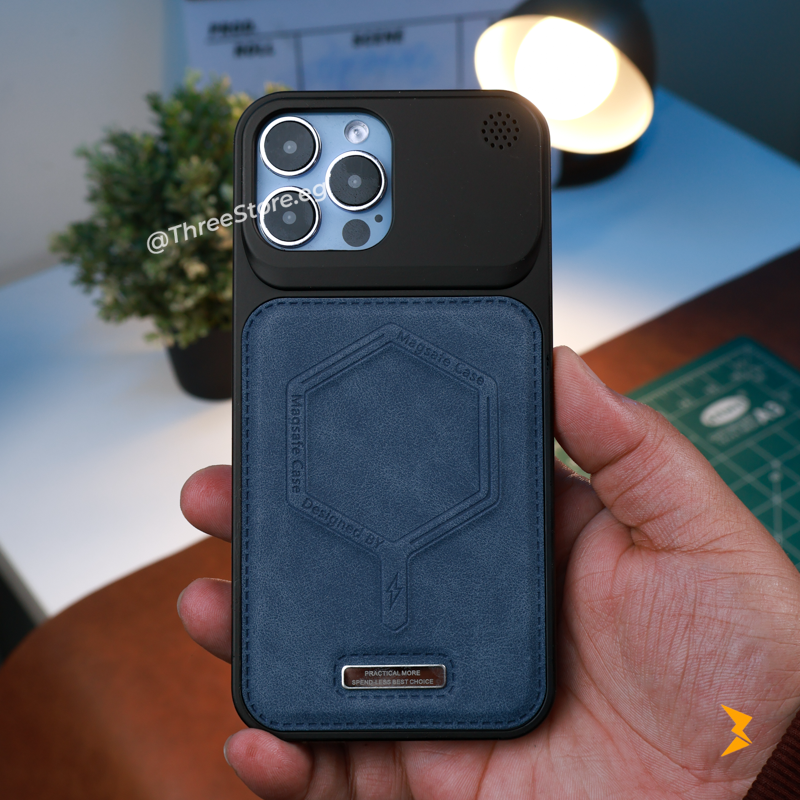 Stain Leather Magsafe Case iPhone 16 Pro Max