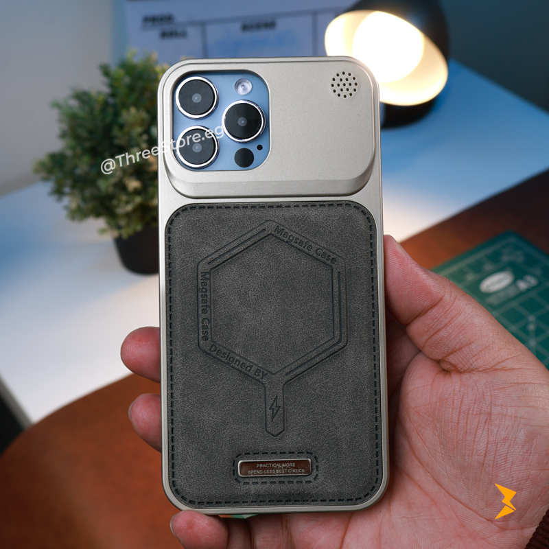 Stain Leather Magsafe Case iPhone 13 Pro Max