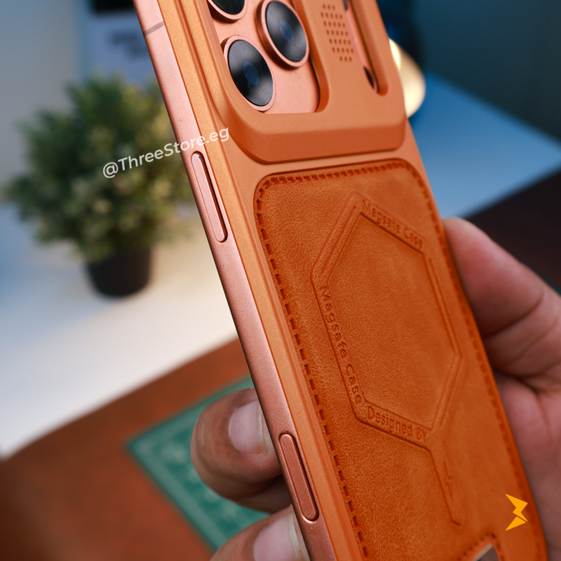 Stain Leather Magsafe Case iPhone 17 Pro Max