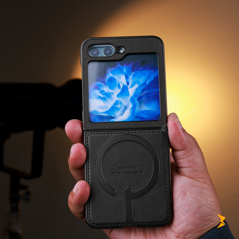 HDD Durable Leather Magsafe Case Samsung Z Flip 6