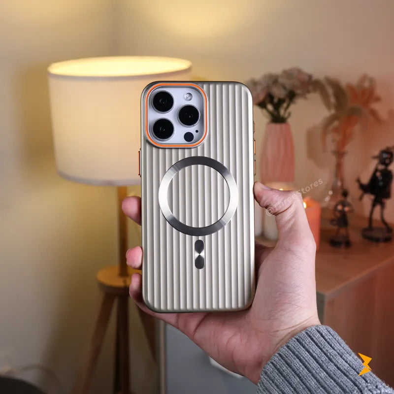 Geometric Stripes Magsafe Case iPhone 13 Pro Max