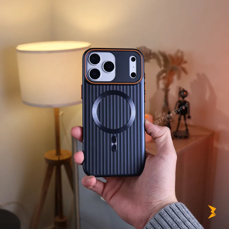 Geometric Stripes Magsafe Case iPhone 17 Pro Max