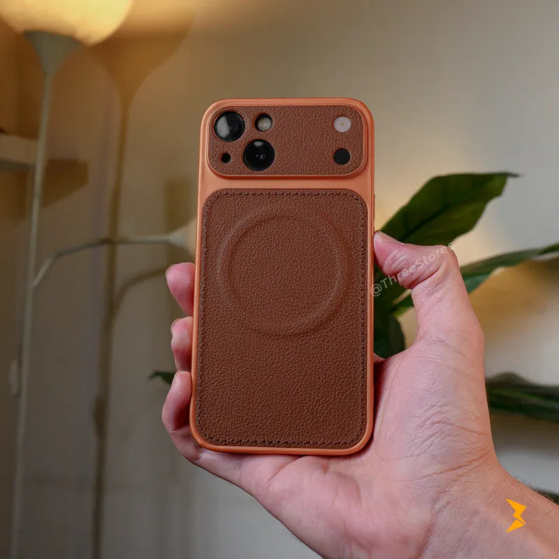 Signature Leather Magsafe Case iPhone 13/14
