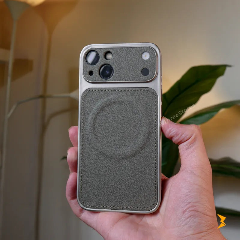 Signature Leather Magsafe Case iPhone 13/14