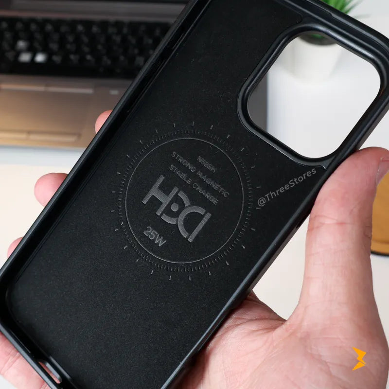 HDD Arena Leather Stand Magsafe Case iPhone 16 Pro Max
