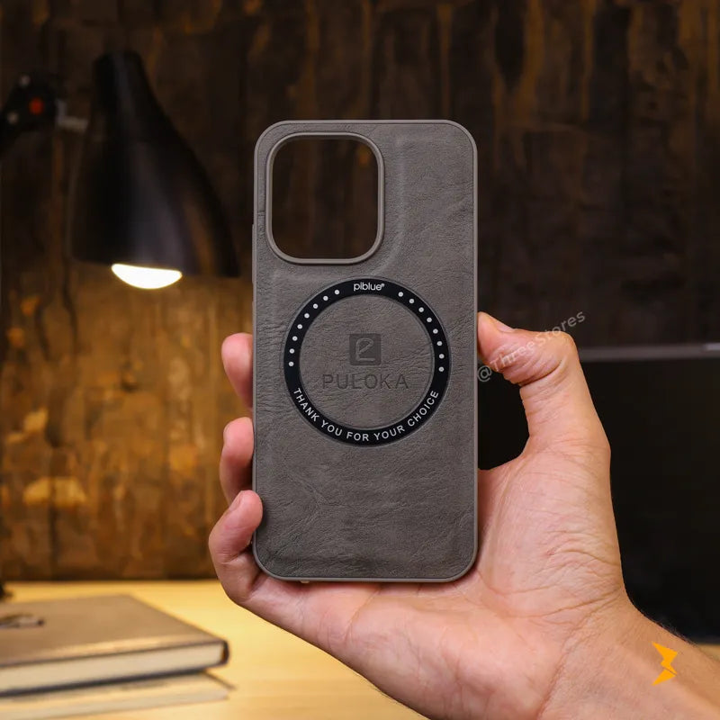 Puloka PIblue Leather Case Oppo reno 14