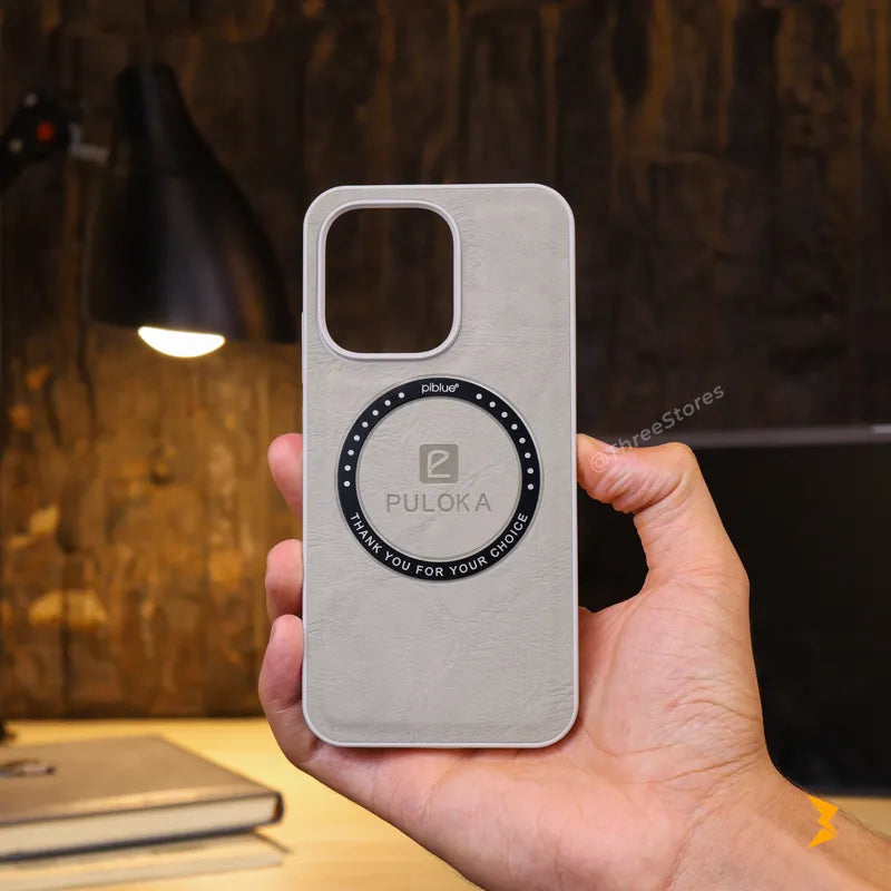 Puloka PIblue Leather Case Oppo reno 14