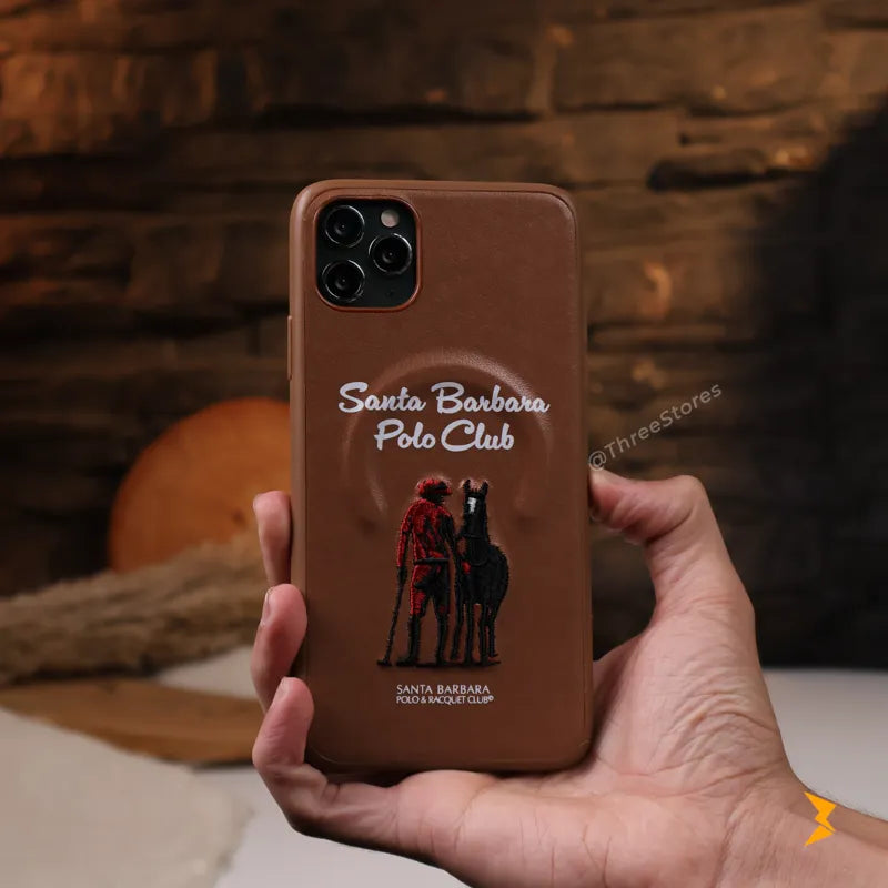 Santa Rawhide Leather Case iPhone 11 Pro Max