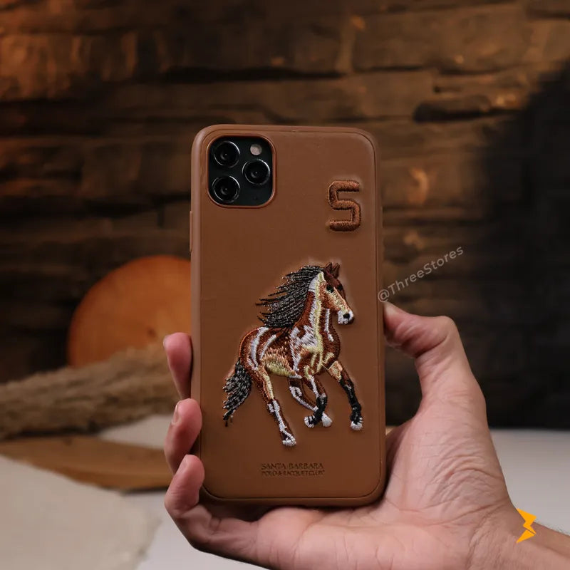 Santa Rawhide Leather Case iPhone 11 Pro Max