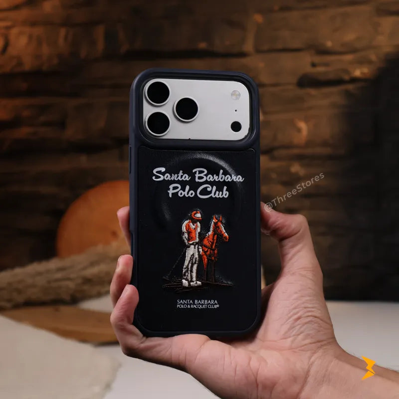 Santa Rawhide Leather Case iPhone 17 Pro Max