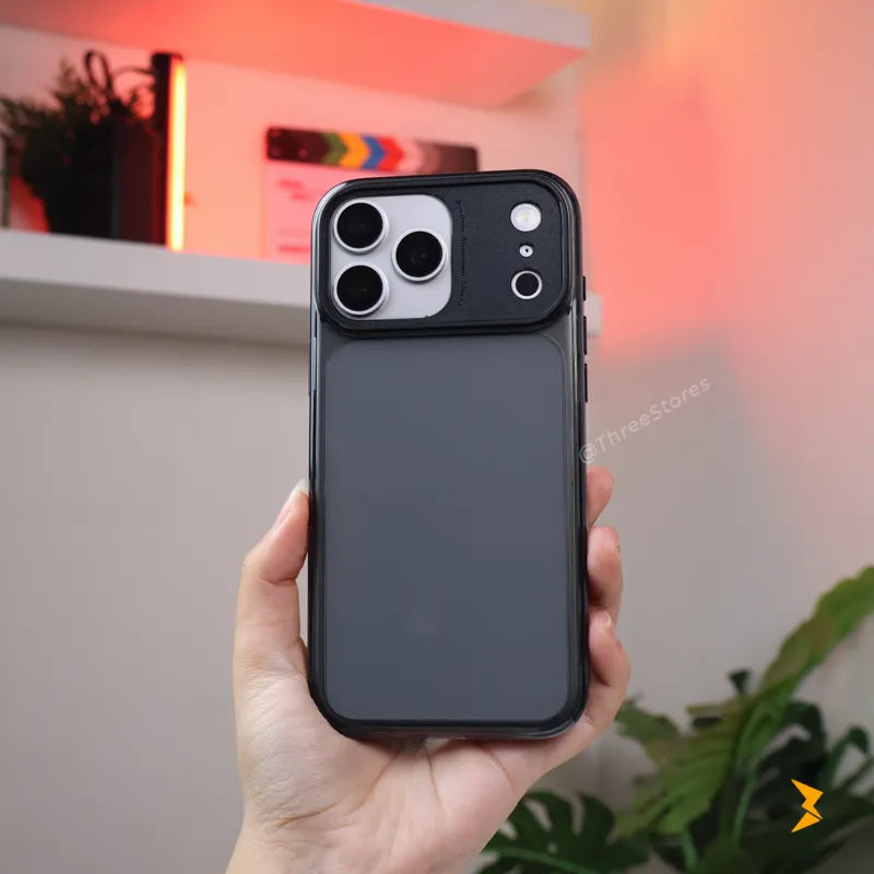 DFANS Metal Frame TPU Case iPhone 17 Pro Max