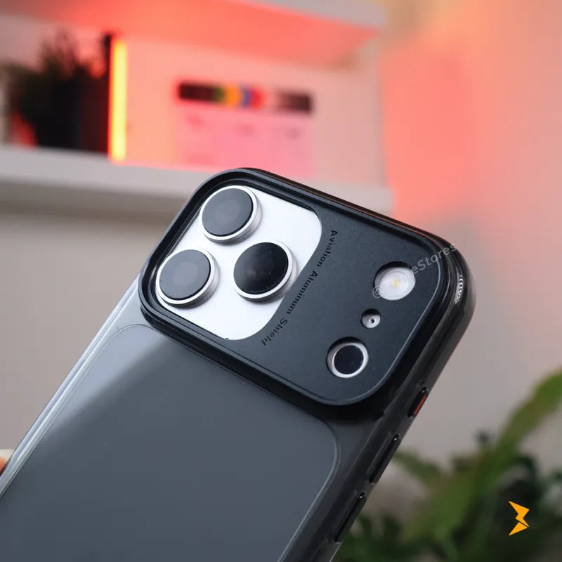 DFANS Metal Frame TPU Case iPhone 17 Pro Max