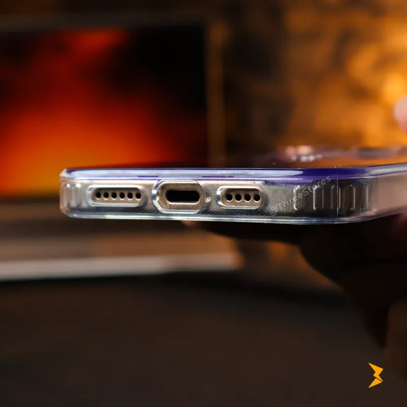 Violet Fade TPU Case iPhone 16 Pro Max