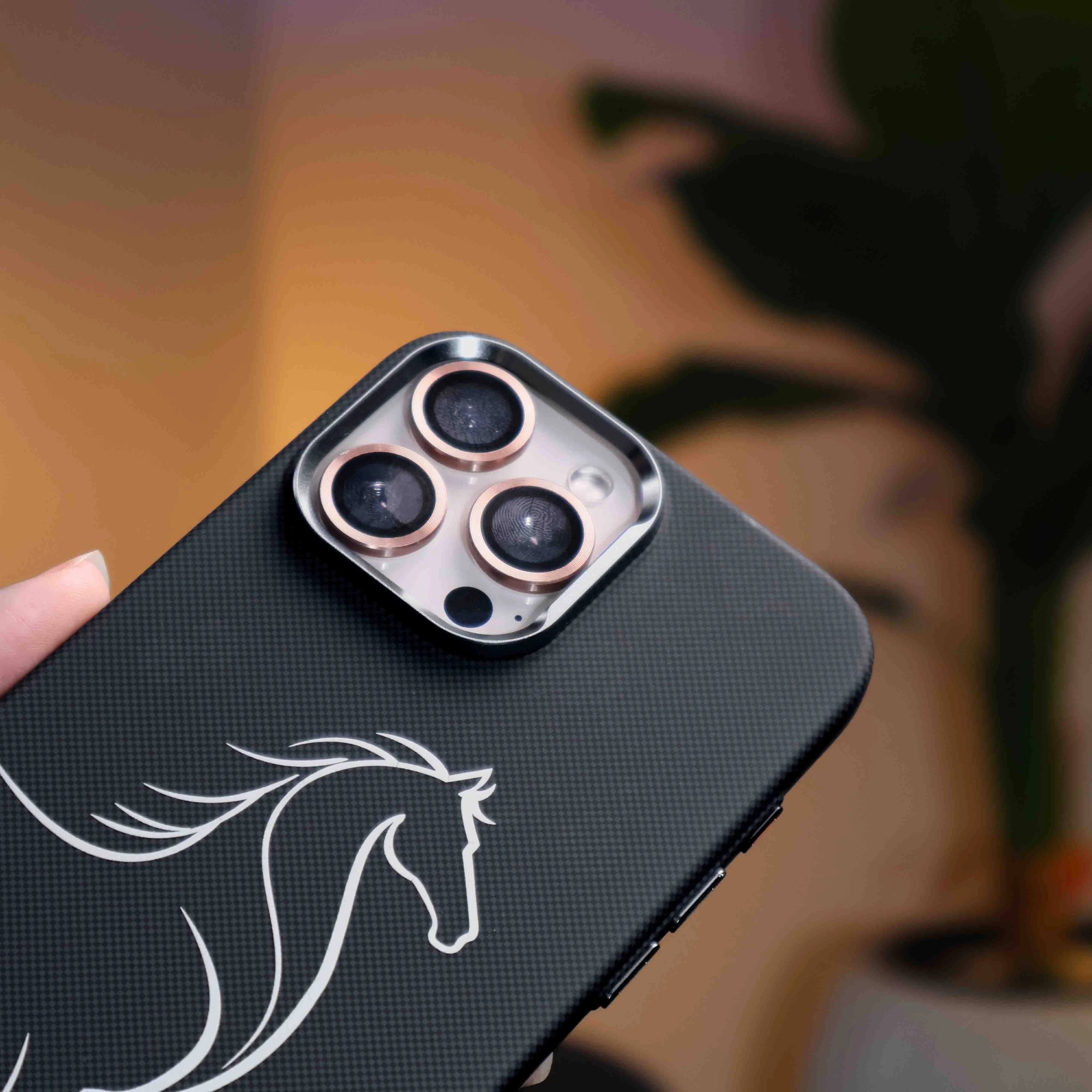 Horse Line Carbon Magsafe Case iPhone 16 Pro Max