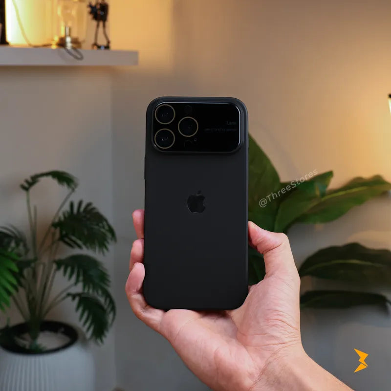 Black Out TPU Camera Protection Case iPhone 15 Pro Max