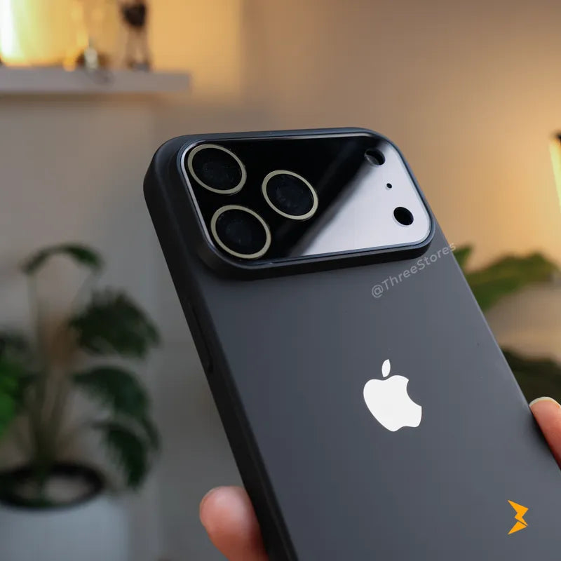 Black Out TPU Camera Protection Case iPhone 17 Pro Max