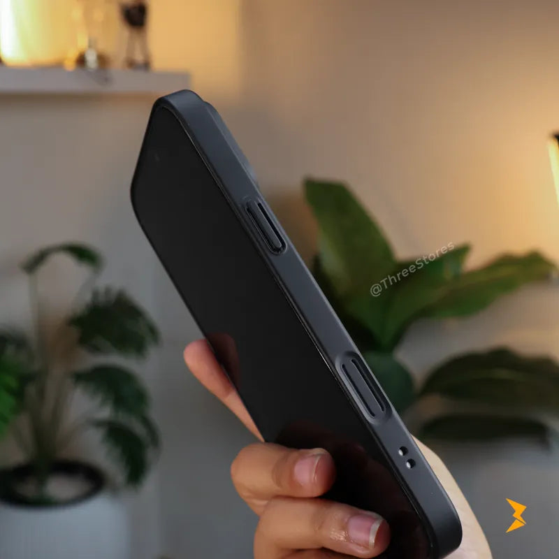 Black Out TPU Camera Protection Case iPhone 17 Pro Max